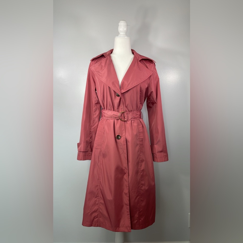 Via Spiga raincoat trenchcoat in rouge